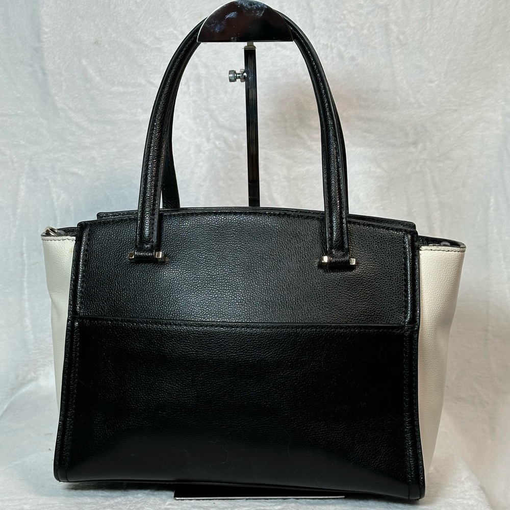 🩷Kate Spade Black and Cream Satchel - Picture 2 of 6